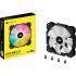 Corsair – SP120 RGB ELITE 120mm PWM Fan { up to 1,500 RPM / 8 individually ARGB / low noise ( 7 dBA ) / Single Pack / iCUE software compatible } CO-9050108-WW